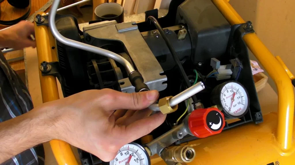 how to fix a broken air compressor