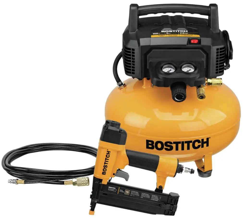 Bostitch air compressor for nail gun